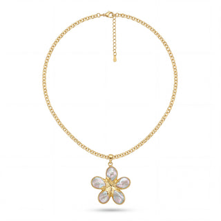 Pearl Flower Necklace