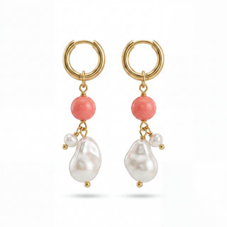 Pink Tropics Earrings