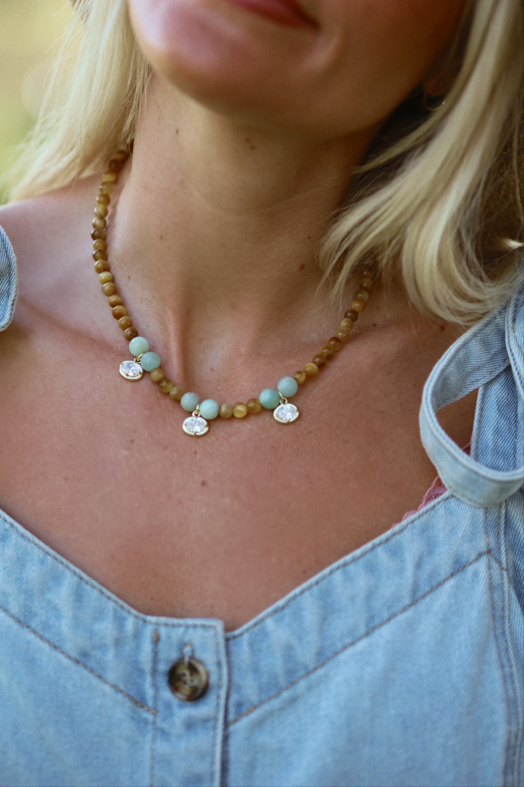 Golden Amber Necklace