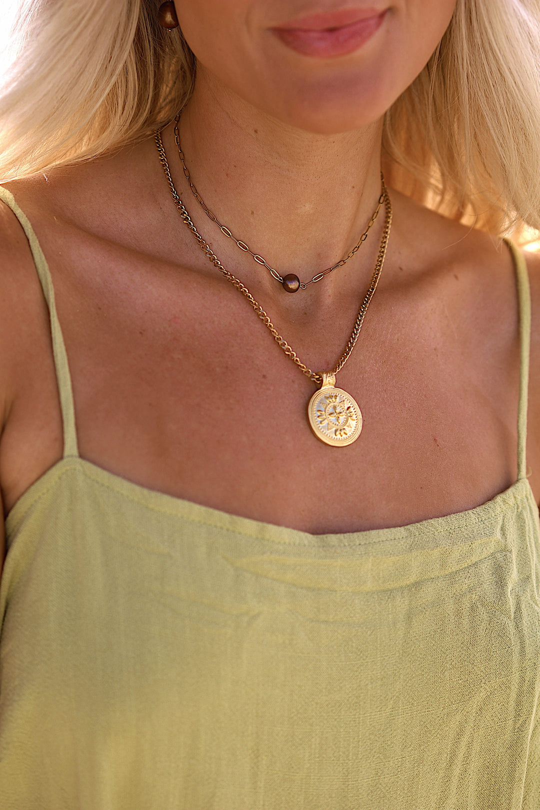Golden Relic Necklace
