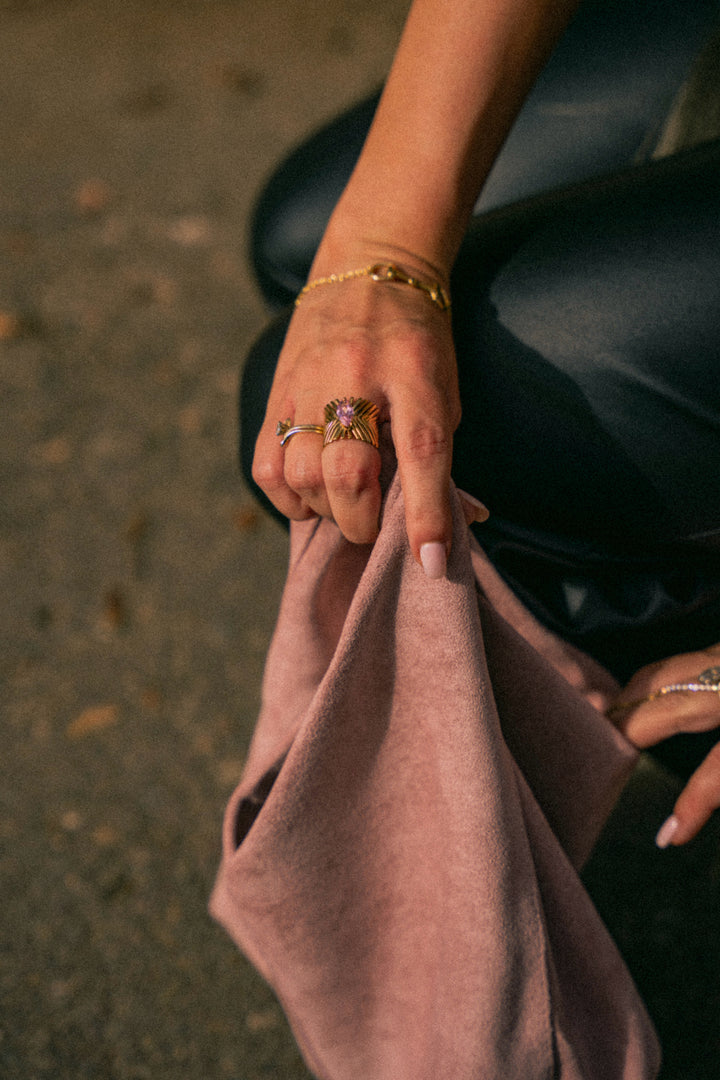 Pink Marquise Ring