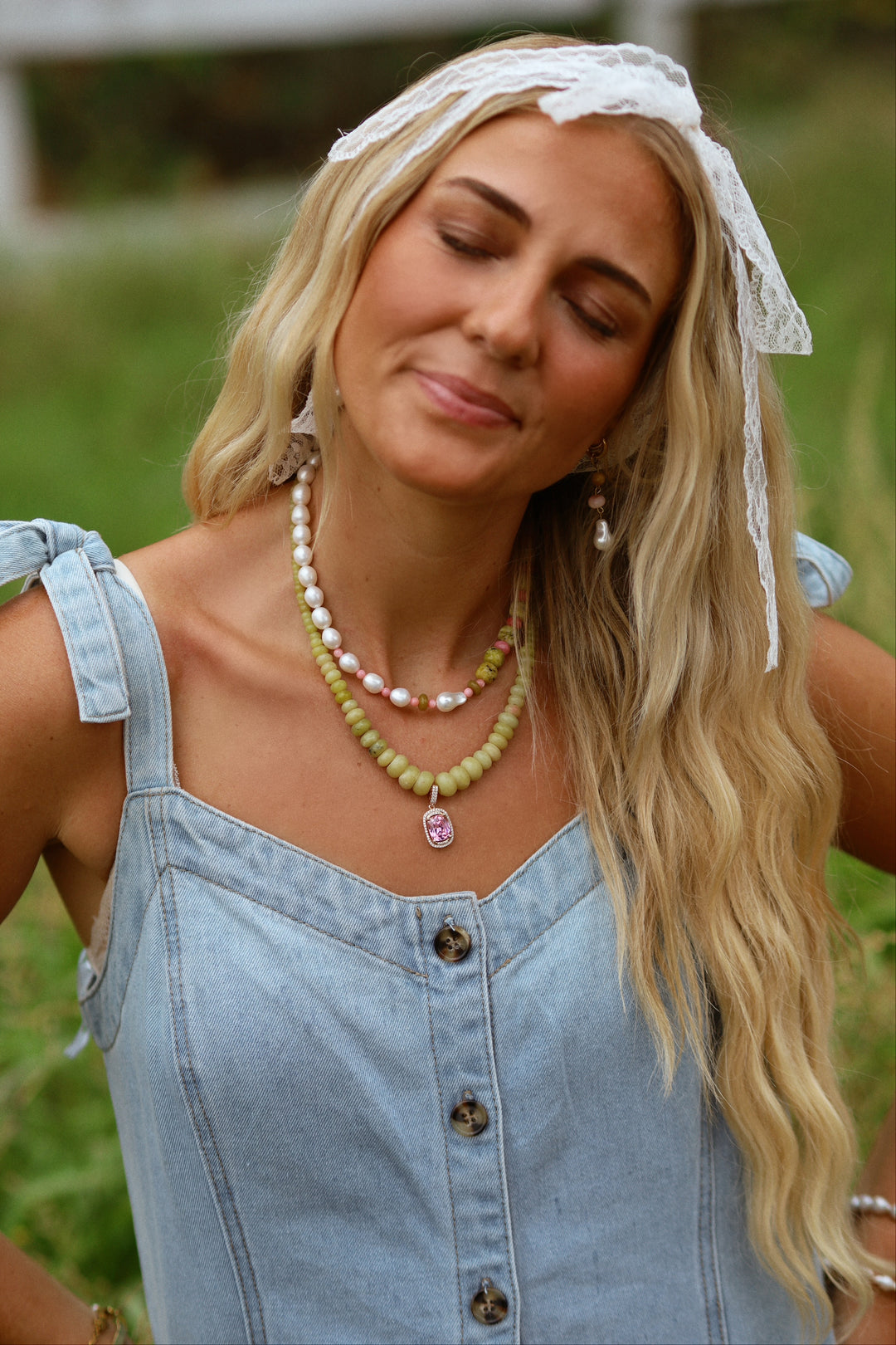 Apple Blossom Necklace