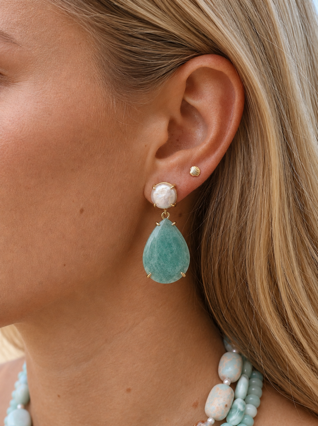 Seafoam Earrings