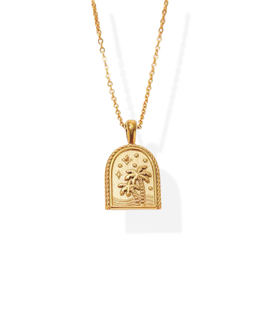 Coco palms necklace  image 0
