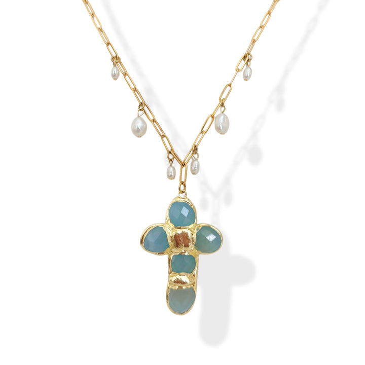 Oasis Cross Necklace