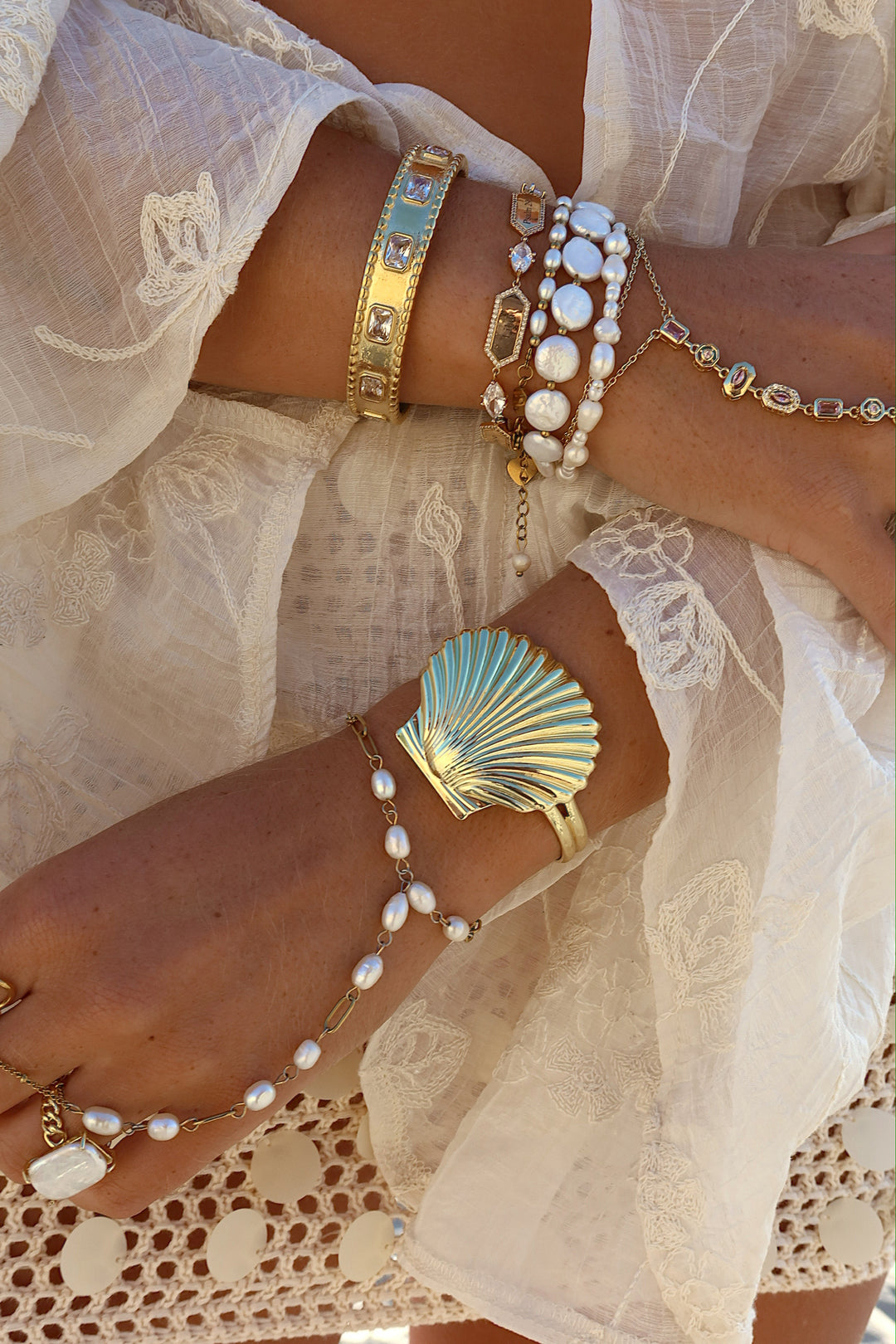 Scallop Bangle