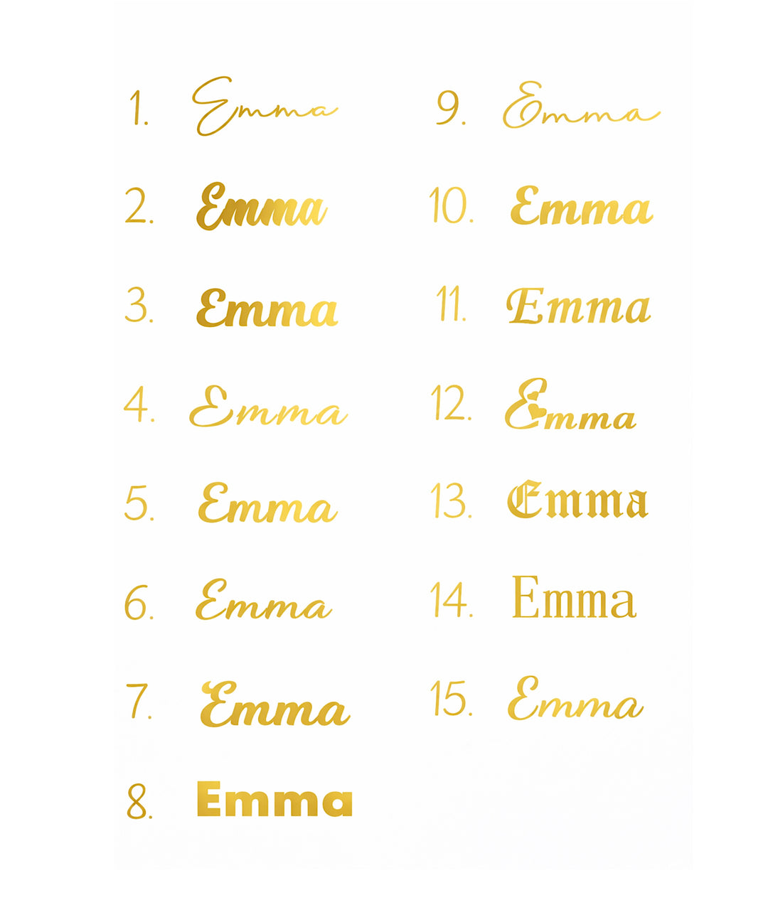 Signature Name Necklace