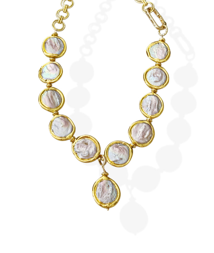 Mother of Pearl necklace image 0