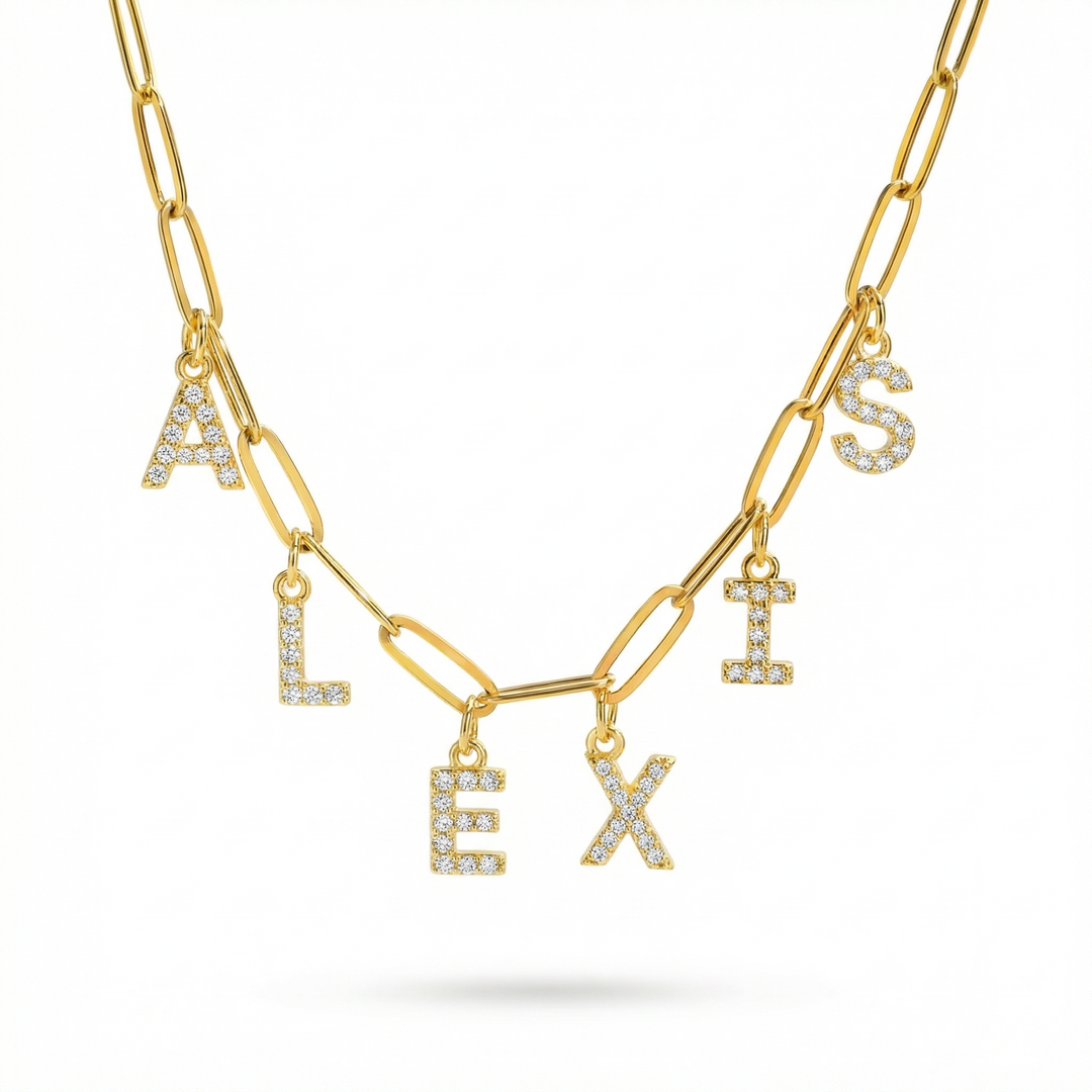 Letter Babe Necklace