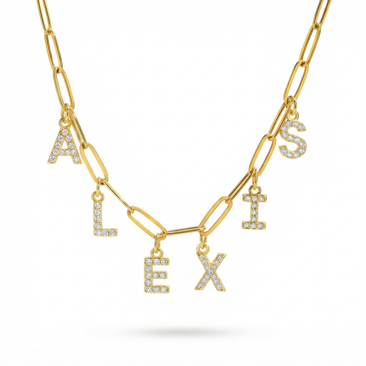 Letter Babe Necklace