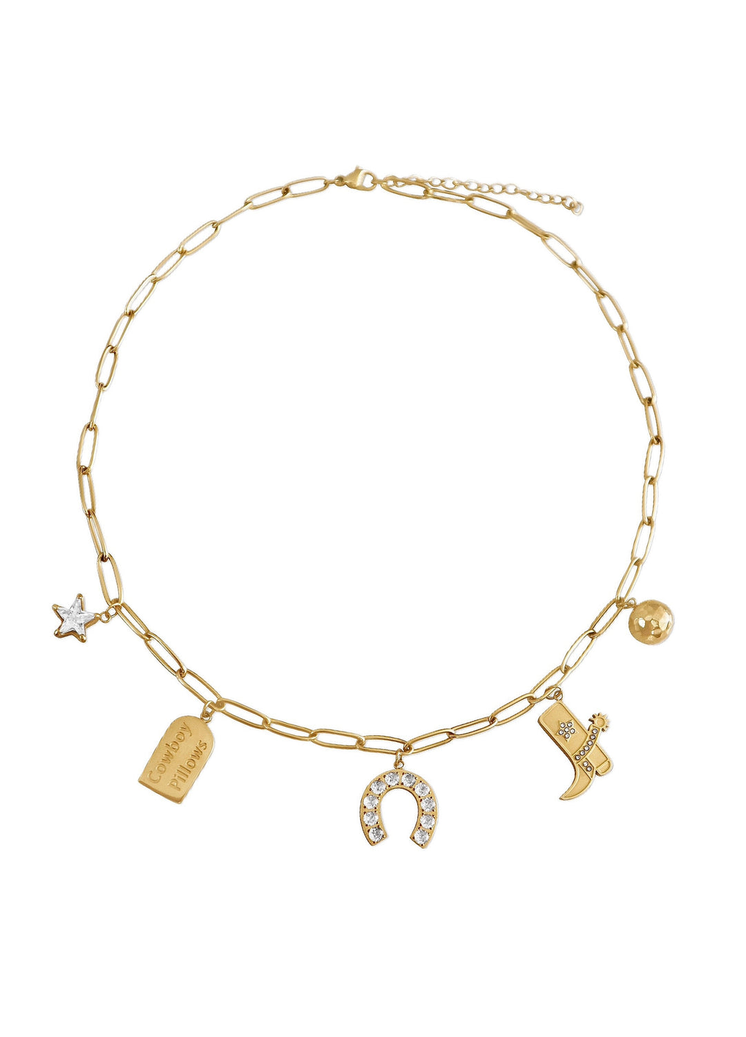 Cowgirl charm necklace  image 0