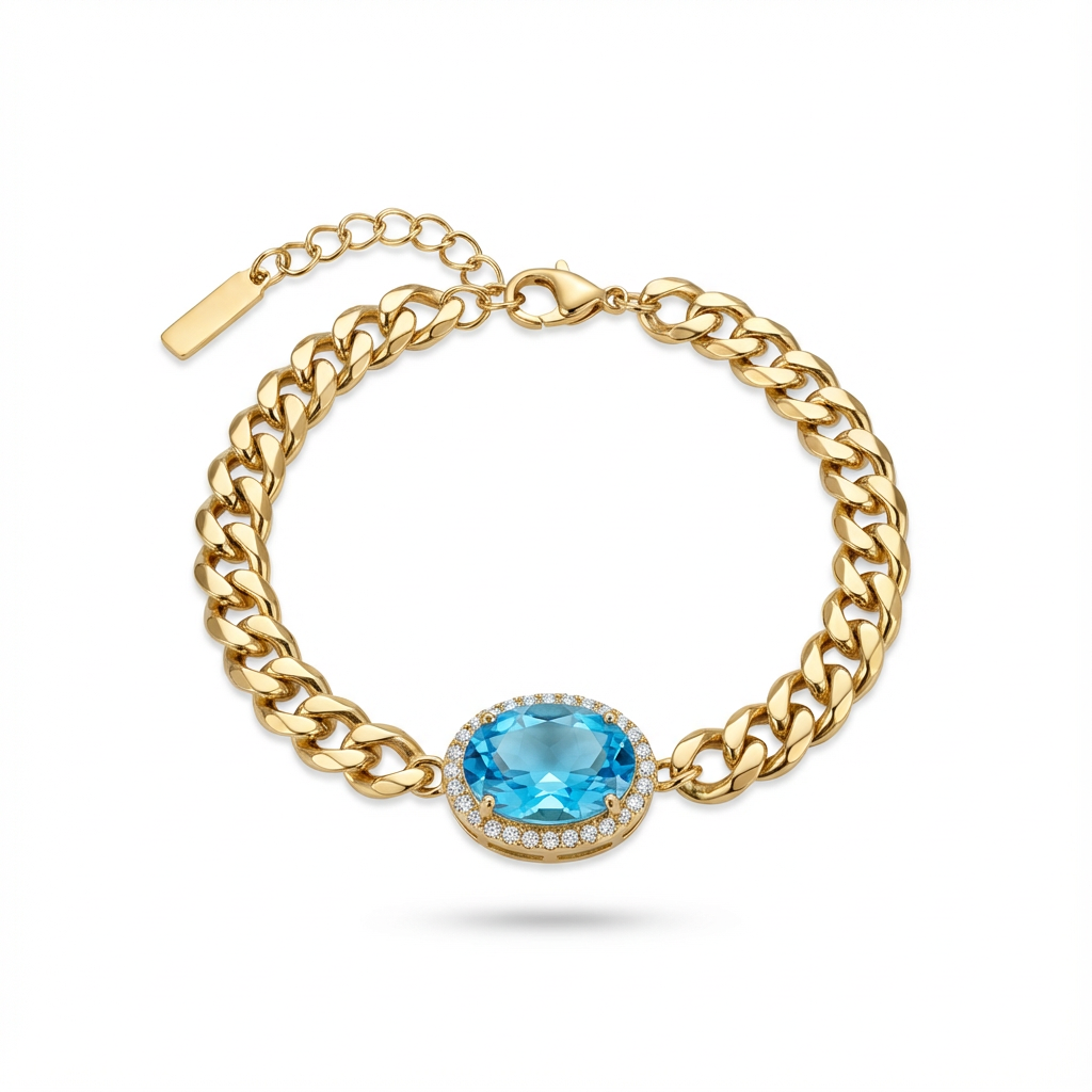 Saint Blue Bracelet