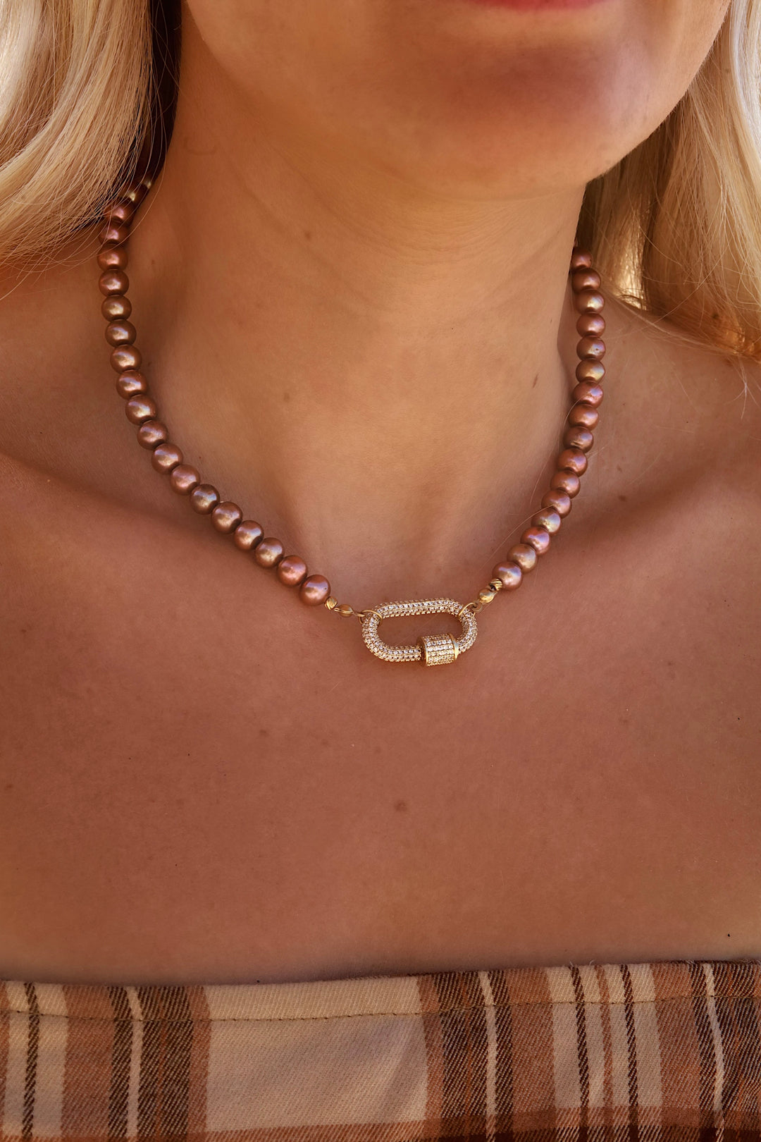 PREORDER - Pink Maple Mist Necklace