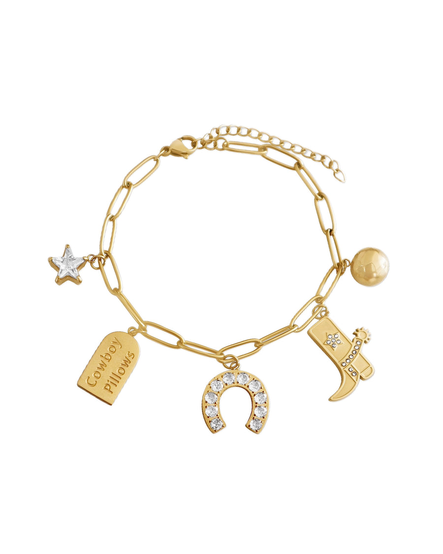 Howdy charm bracelet  image 0