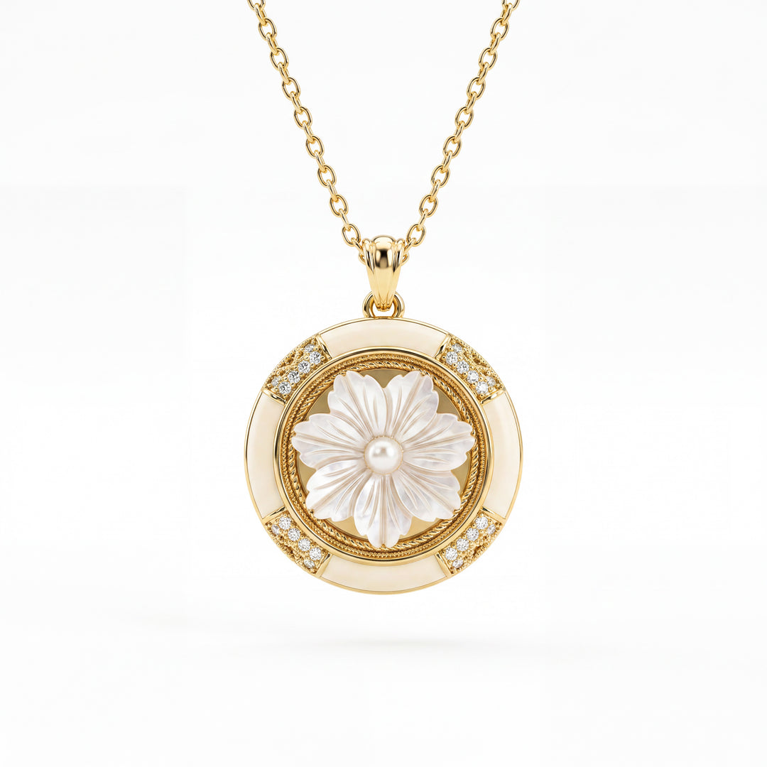 Hibiscus medallion