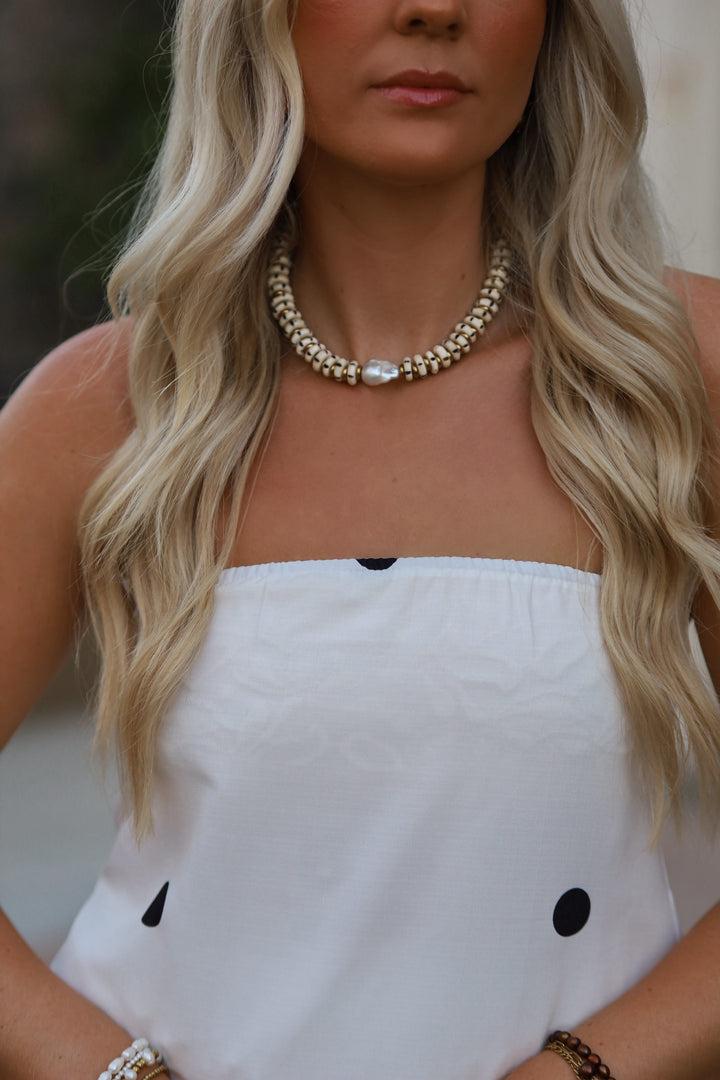 Poppy Dot Necklace