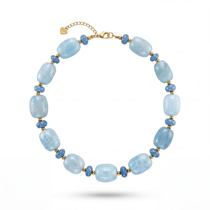 Azure necklace