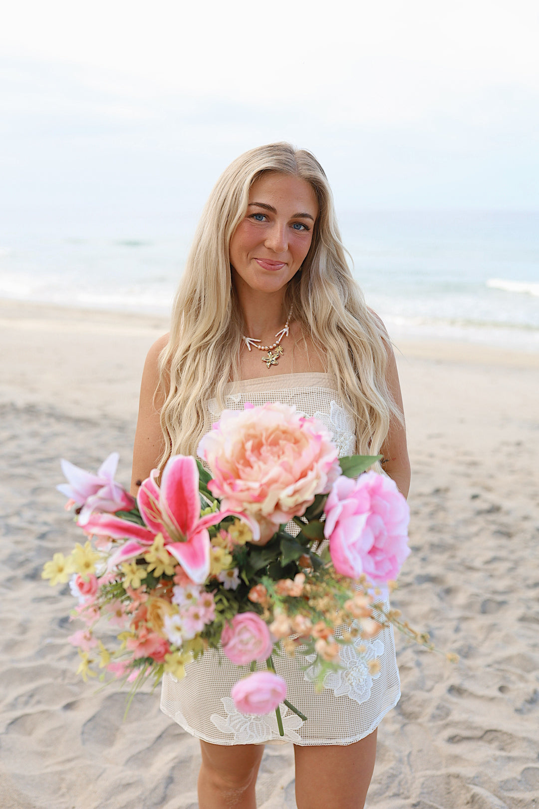 Pacific petal necklace