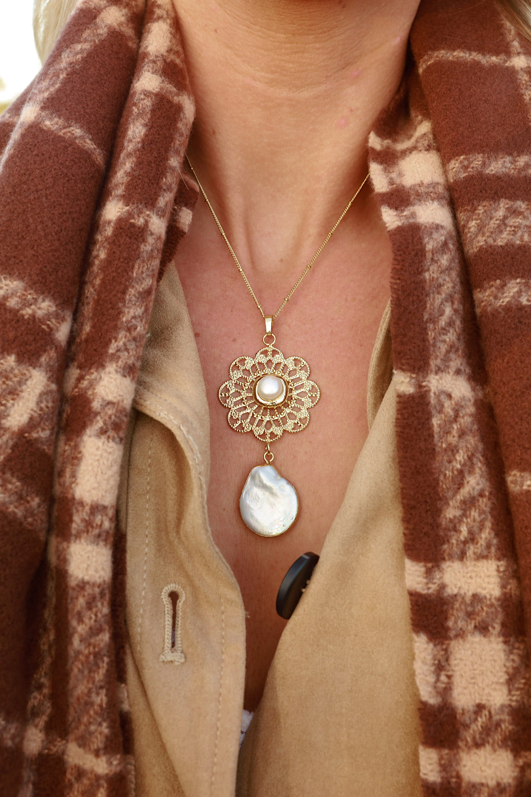 Vintage Bloom Necklace