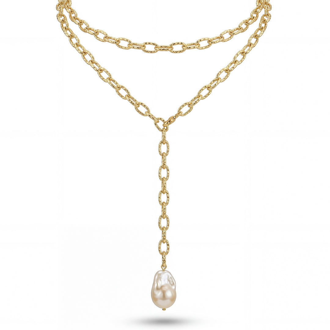 After Hours Pearl Lariat