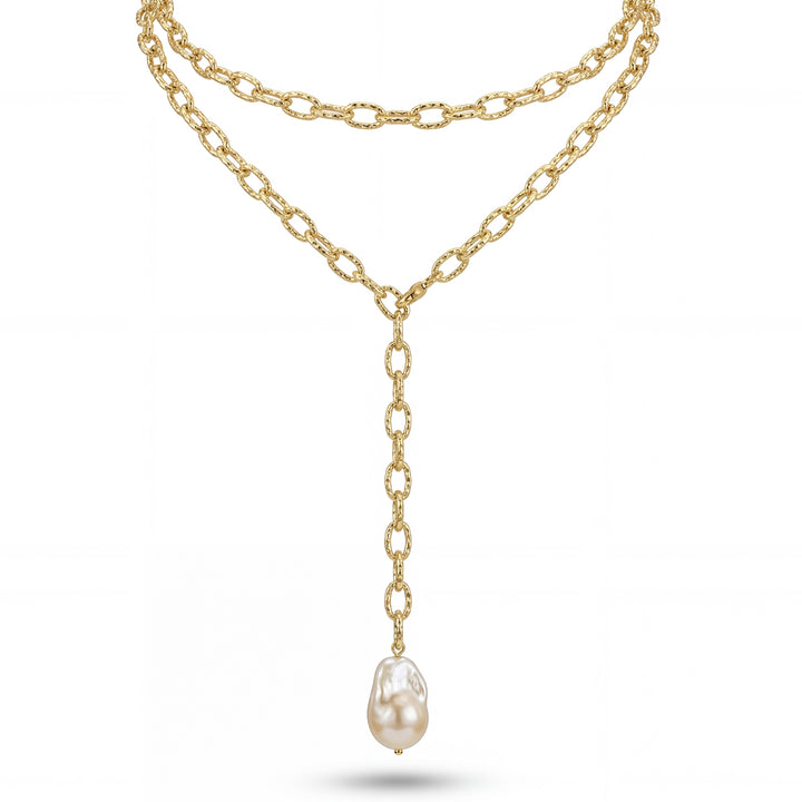 After Hours Pearl Lariat