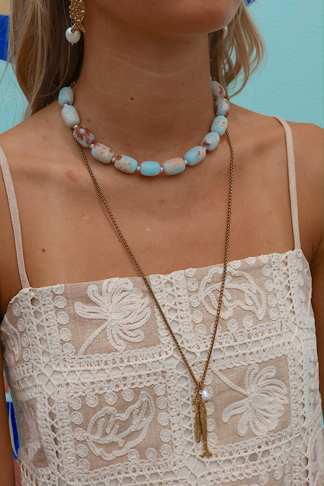 PREORDER ships 6/10- Capri Necklace