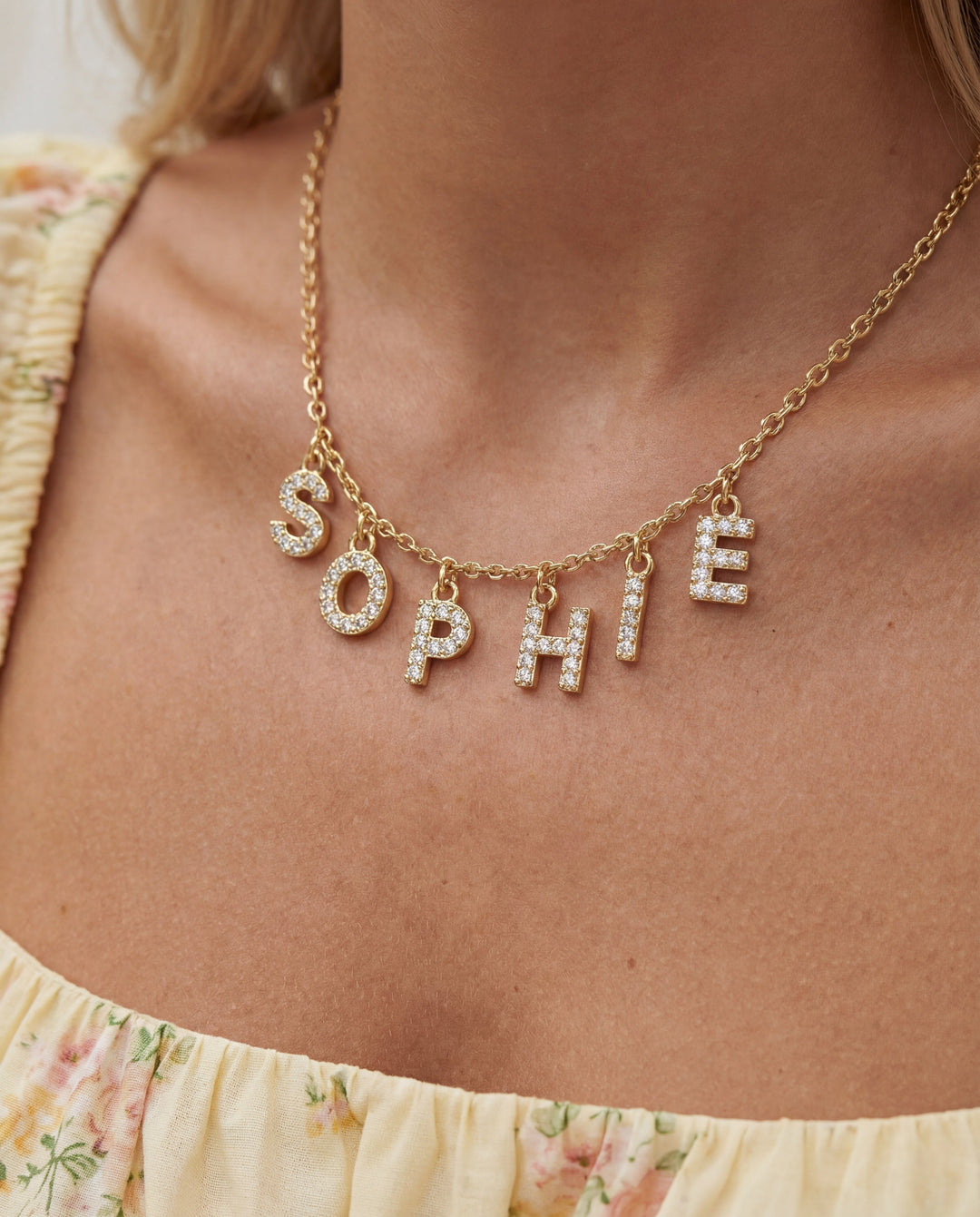 Letter Babe Necklace