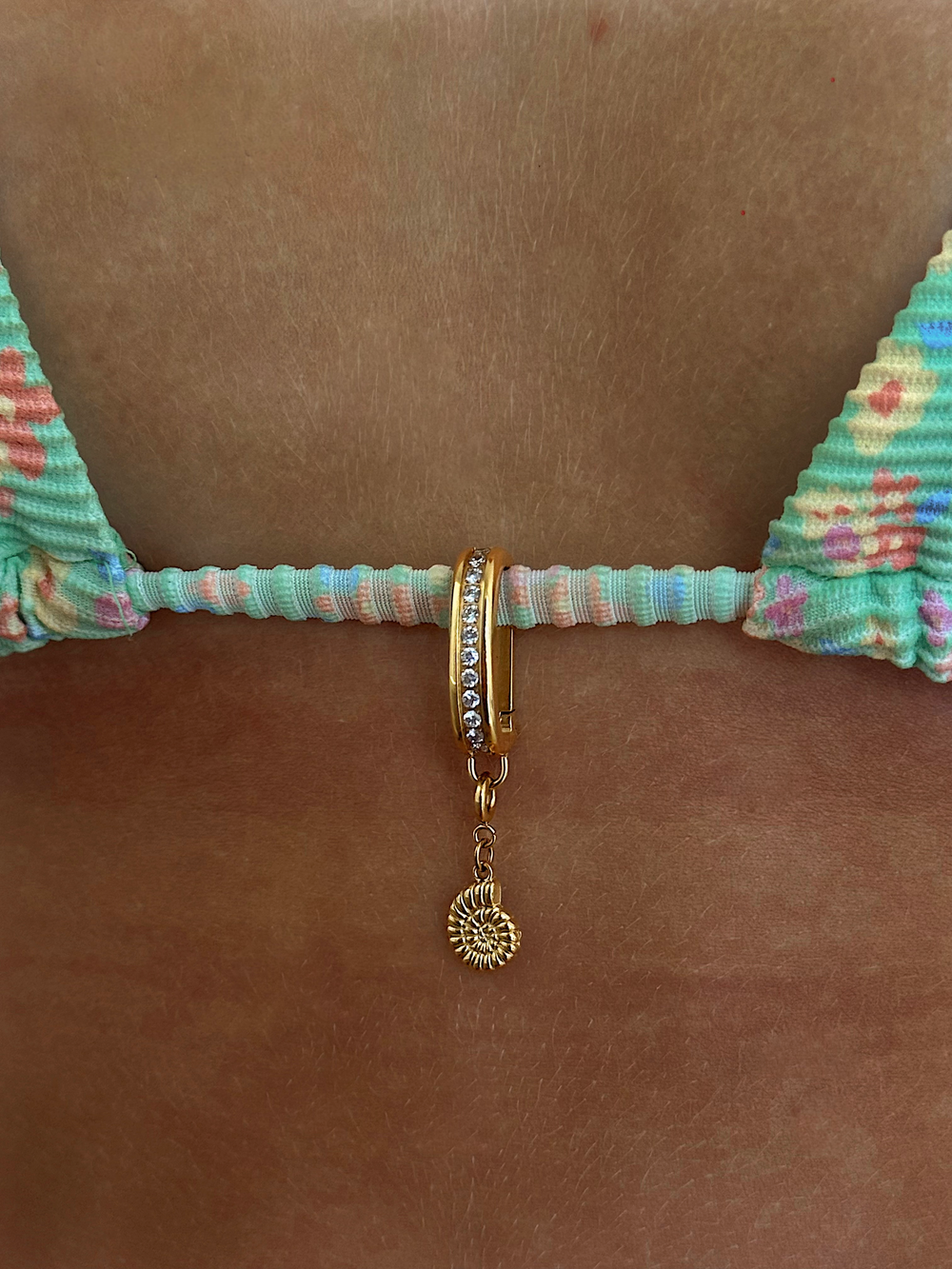 Spiral Shell bikini charm  image 1