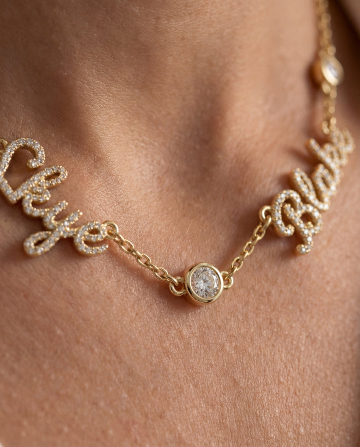 The Ones I Love Name Necklace