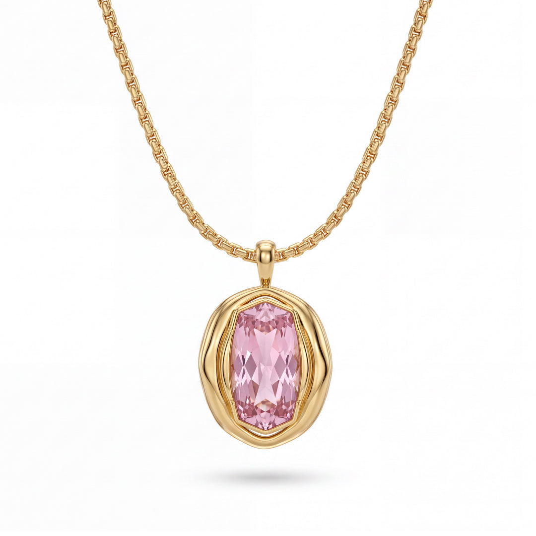 Delilah Necklace - Pink
