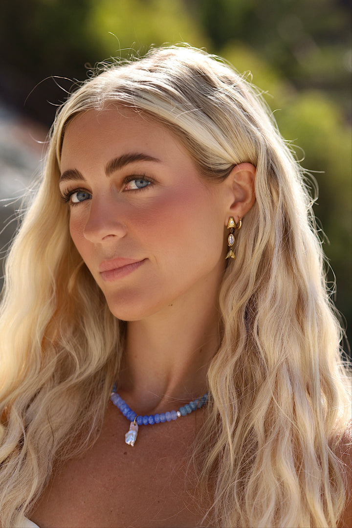 Marquis Fish Earrings