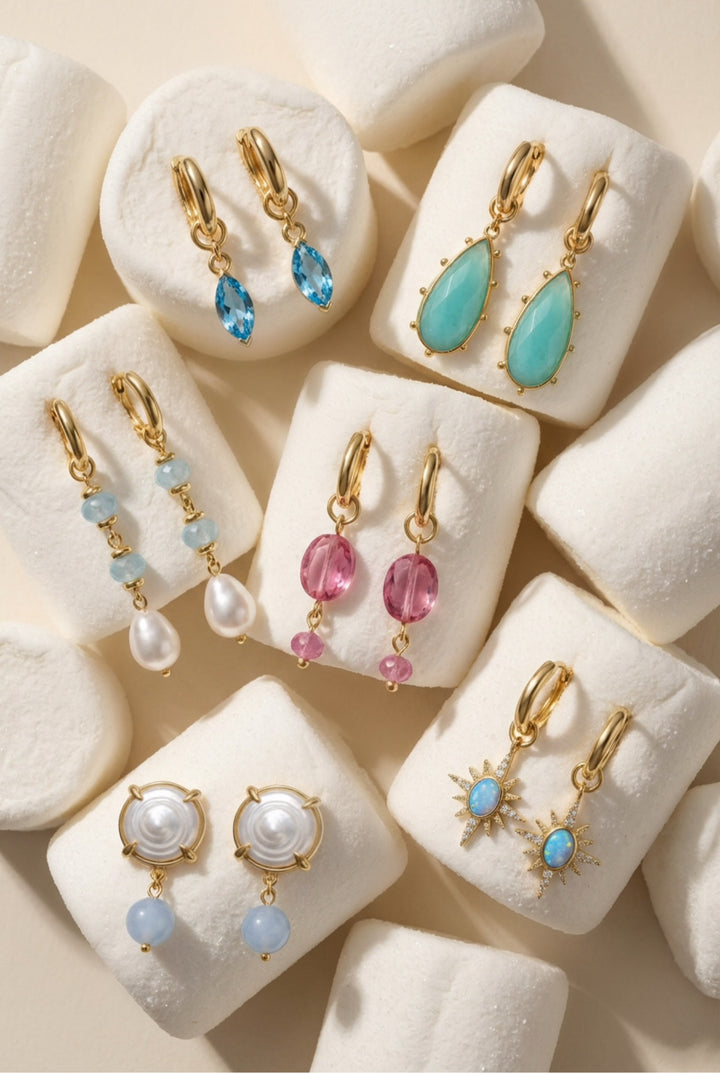 Cotton Candy Earrings