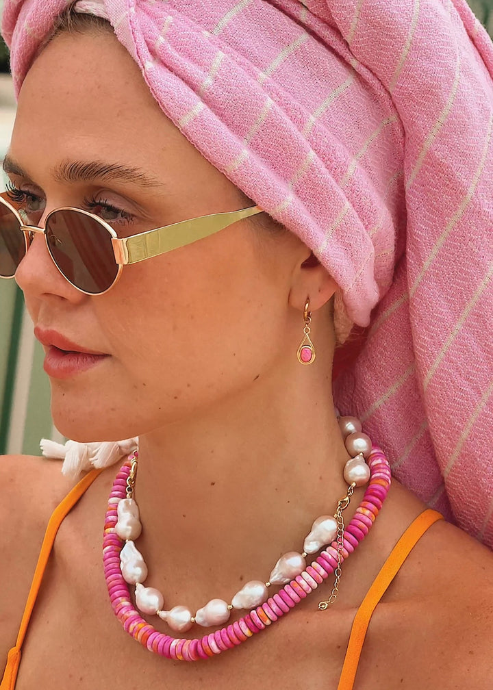 Opal Candy Hoops