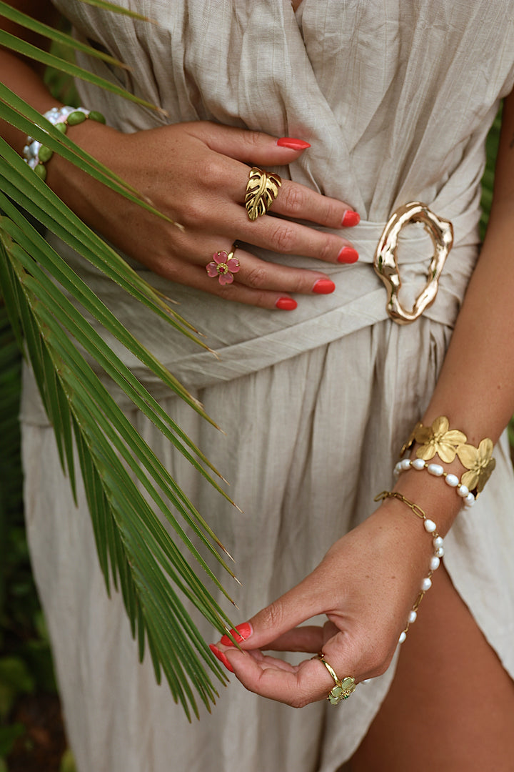 Palm Leaf Ring