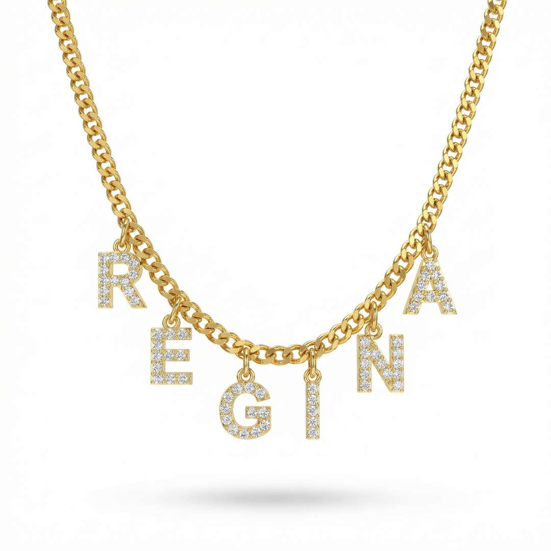 Letter Babe Necklace