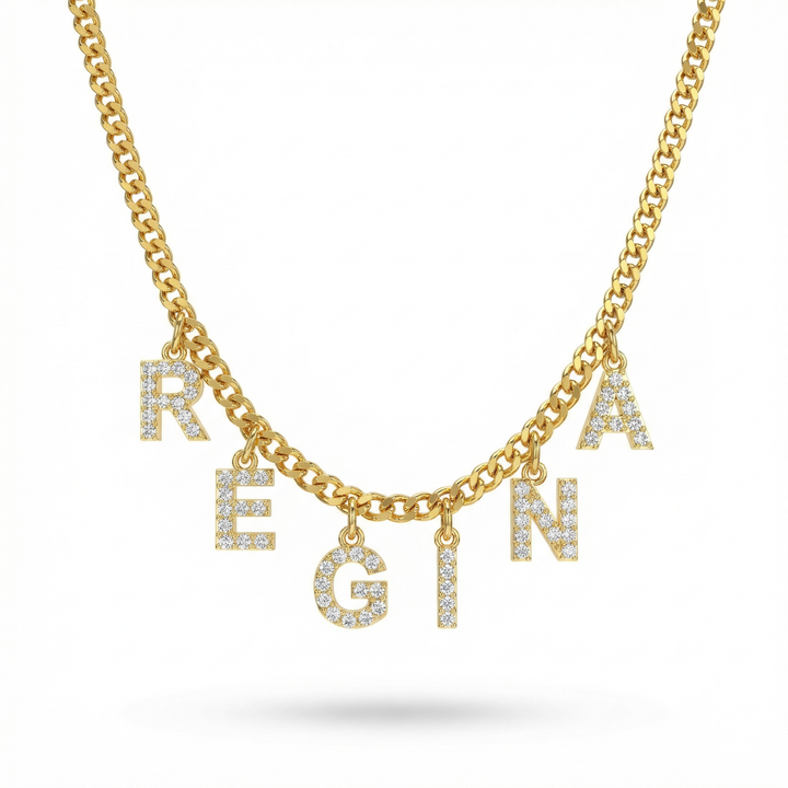 Letter Babe Necklace