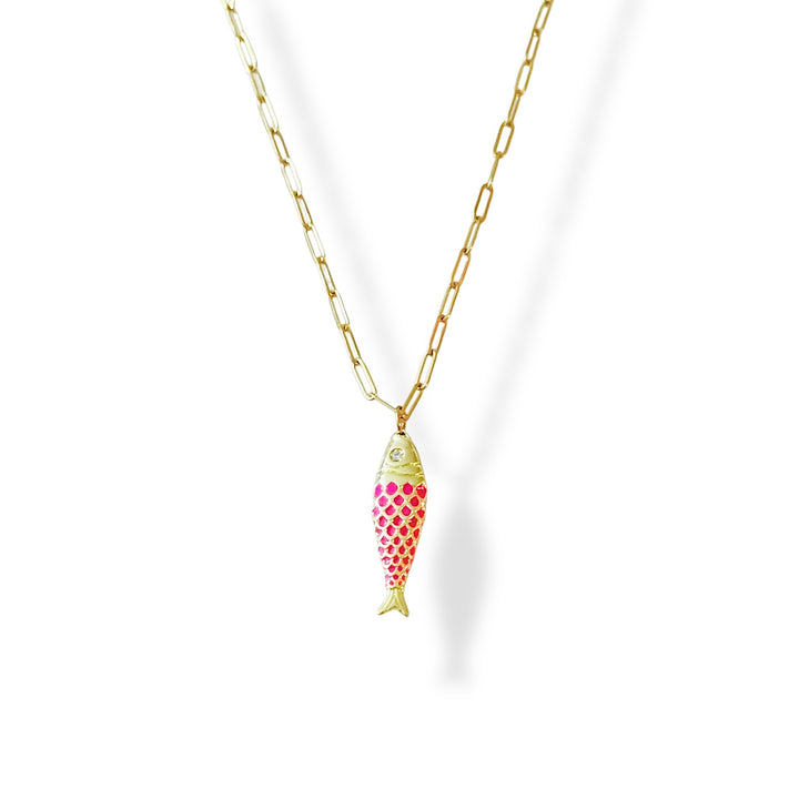 Coral Catch Necklace