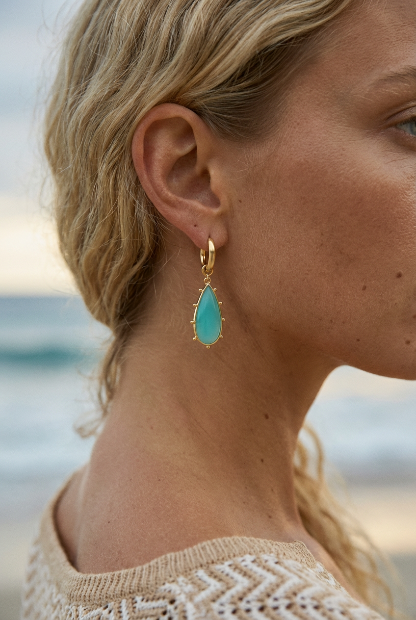 Aqua Grace Earrings
