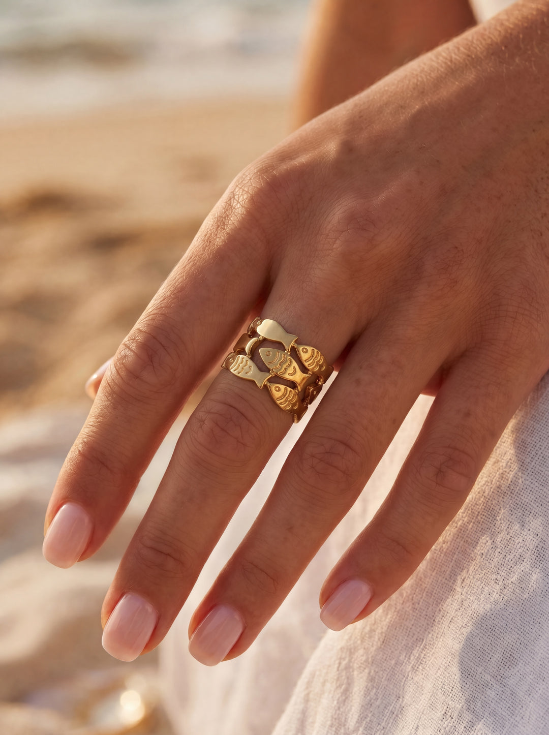 School Of Fish Ring
