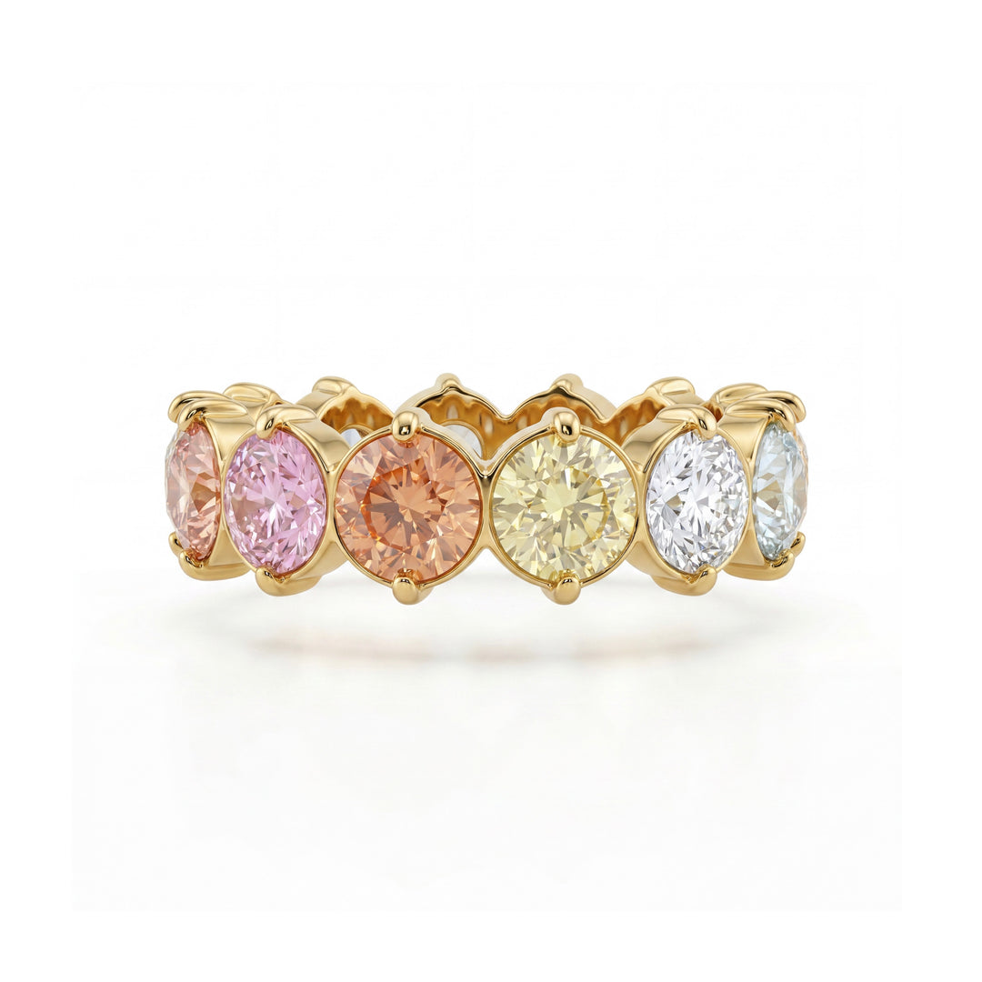 Pastel candy ring