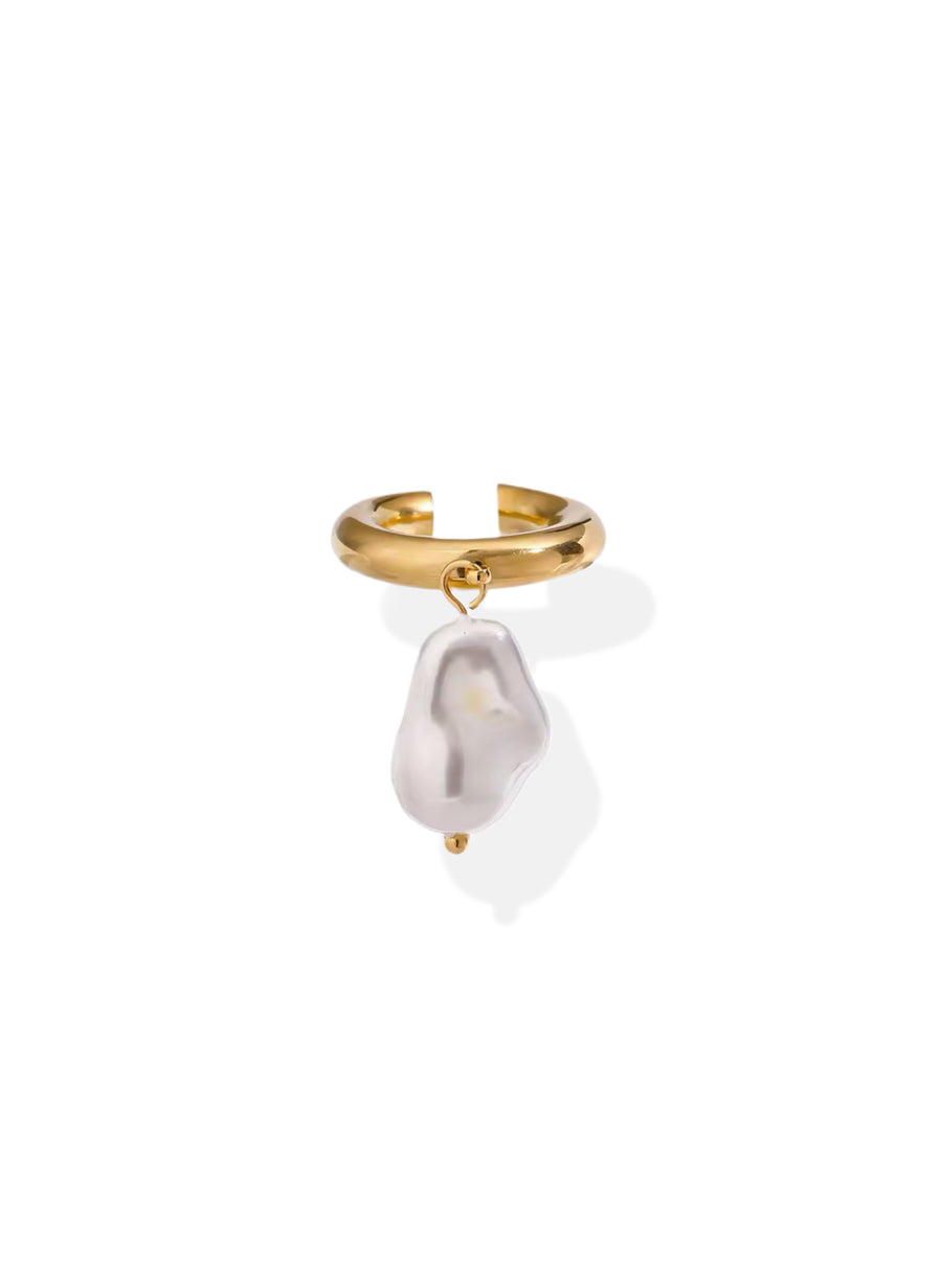 Pearl Nugget Ear Cuff  image 0