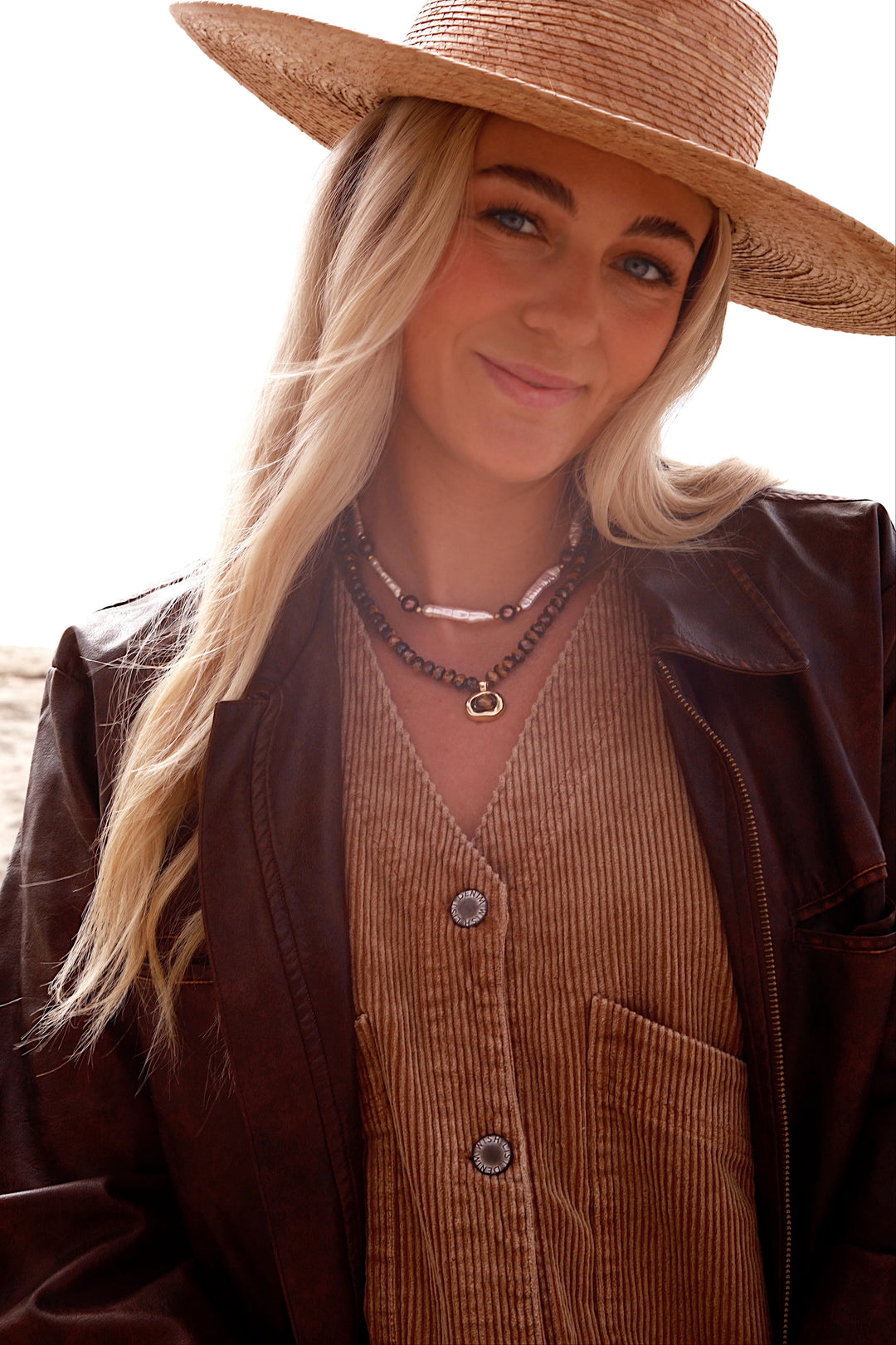 Hazelnut Glow Necklace