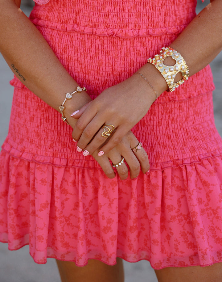 Hearts Aligned Bracelet