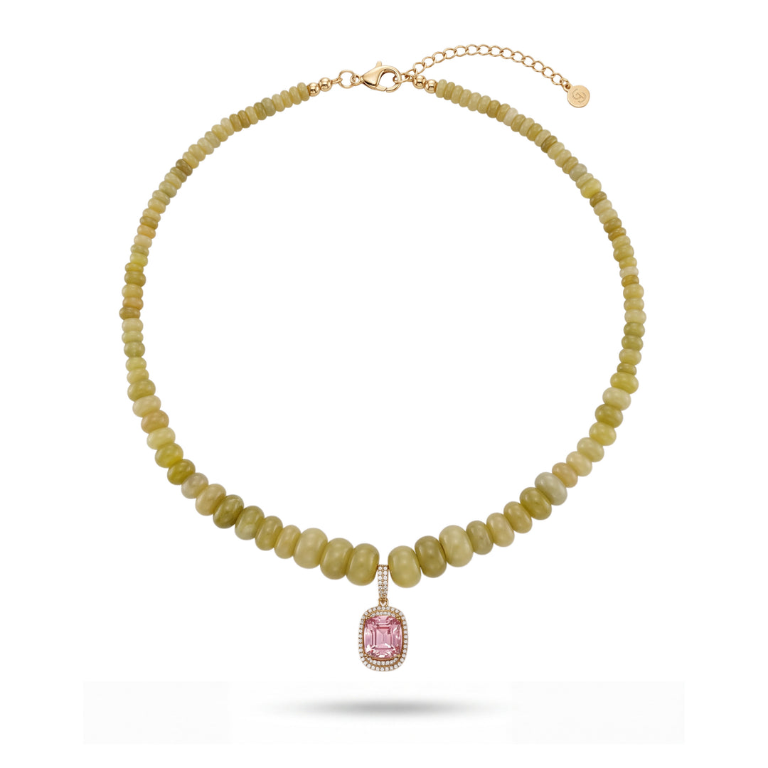 Golden Pear Necklace