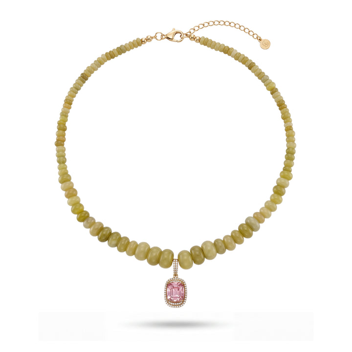Golden Pear Necklace