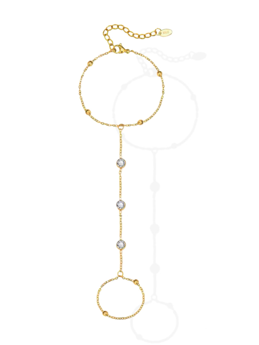 Zirconia Hand Chain  image 0