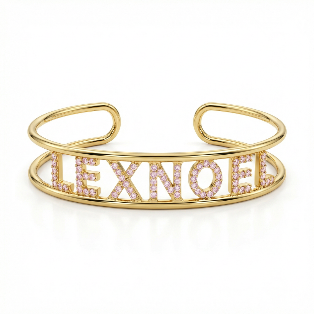 It Girl Name Cuff