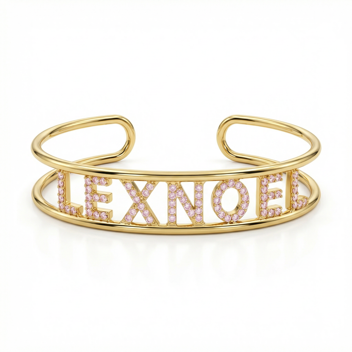 It Girl Name Cuff