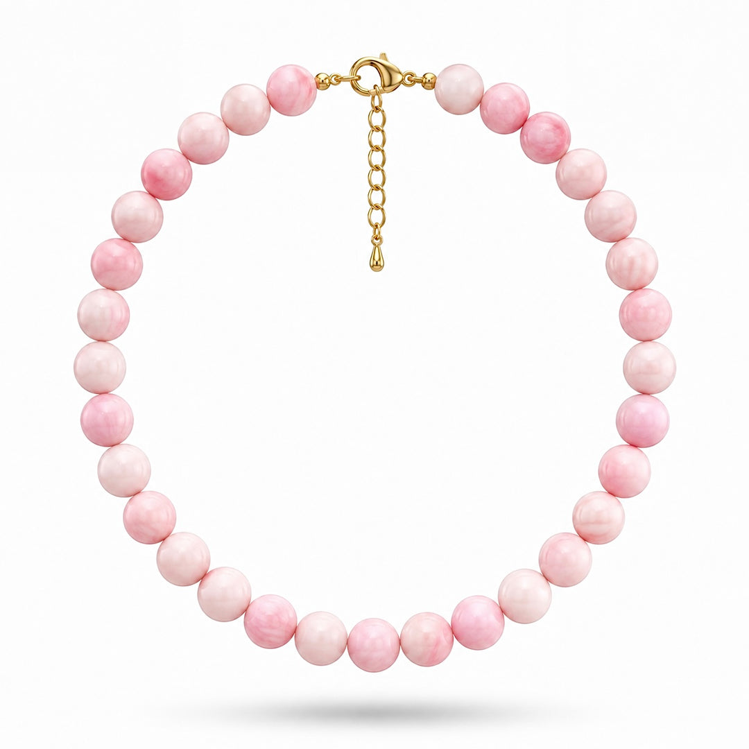 Pink Conch Colada Necklace