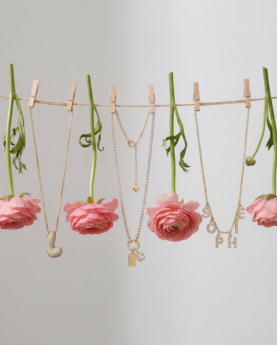 Letter Babe Necklace